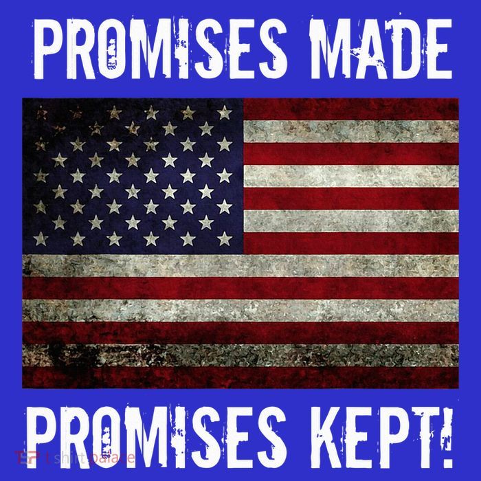 Promises Made Promises Kept 2025 Trump Baby Bodysuit