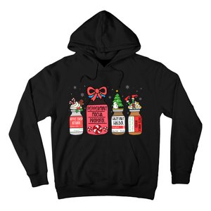 Peppermint Mocha Propofol Christmas Nurse Er Ed Icu Rn Scrub Hoodie