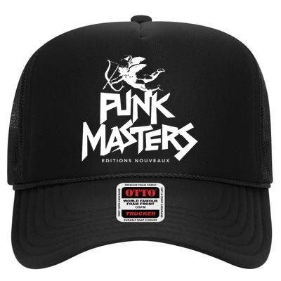 Pink Masters High Crown Mesh Back Trucker Hat