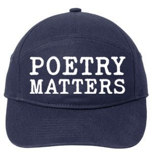 Poetry Matters 7-Panel Snapback Hat