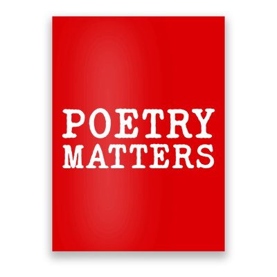 Poetry Matters Poster