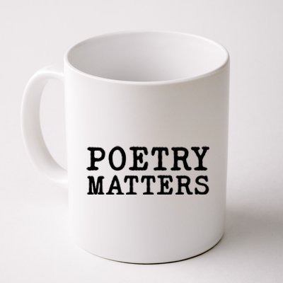 Poetry Matters Coffee Mug