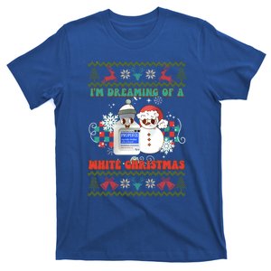 Peppermint Mocha Propofol IM Dreaming Of A White Christmas Cool Gift T-Shirt