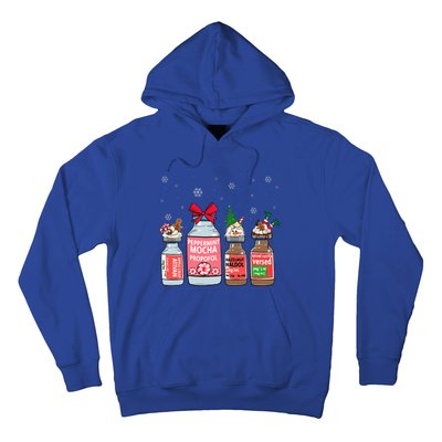 Peppermint Mocha Propofol Christmas Nurse Nursing Scrub Top Hoodie