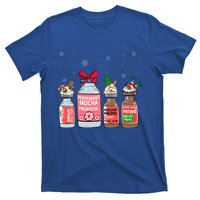 Peppermint Mocha Propofol Christmas Nurse Nursing Scrub Top T-Shirt