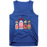 Peppermint Mocha Propofol Christmas Nurse Nursing Scrub Top Tank Top