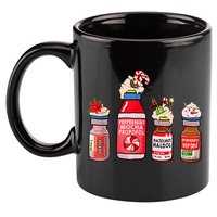 Peppermint Mocha Propofol Nurse Rn Christmas 11oz C Handle Ceramic Mug