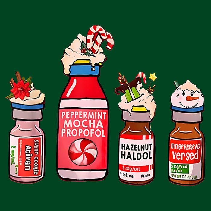 Peppermint Mocha Propofol Nurse Rn Christmas Cooling Performance Crew T-Shirt