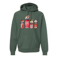 Peppermint Mocha Propofol Nurse Rn Christmas Premium Hoodie