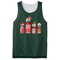 Peppermint Mocha Propofol Nurse Rn Christmas Mesh Reversible Basketball Jersey Tank