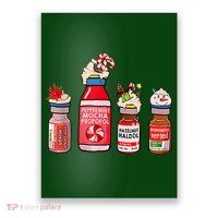Peppermint Mocha Propofol Nurse Rn Christmas Poster