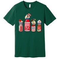 Peppermint Mocha Propofol Nurse Rn Christmas Premium T-Shirt