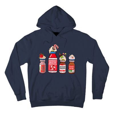 Peppermint Mocha Propofol Nurse Rn Christmas Tall Hoodie