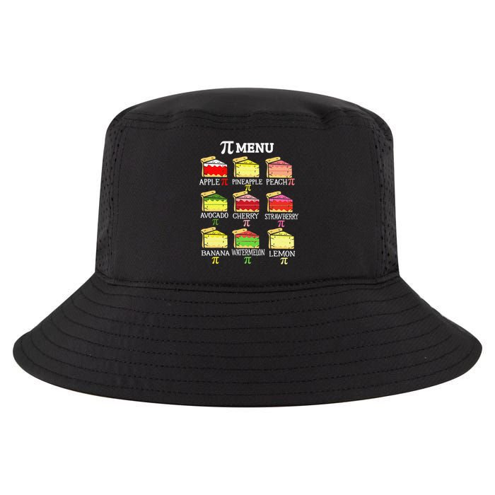 Pi Menu Pi Day 3 Cool Comfort Performance Bucket Hat