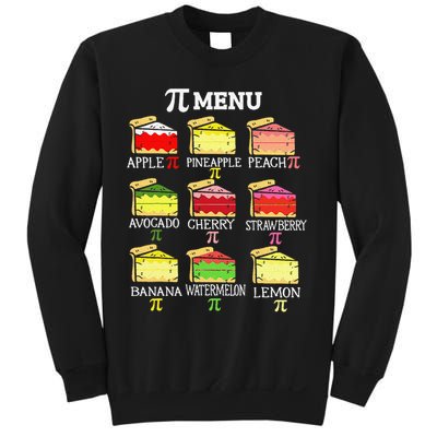 Pi Menu Pi Day 3 Sweatshirt