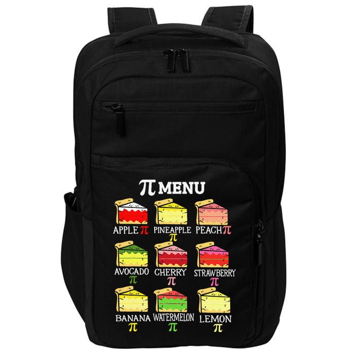 Pi Menu Pi Day 3 Impact Tech Backpack