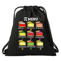 Pi Menu Pi Day 3 Drawstring Bag