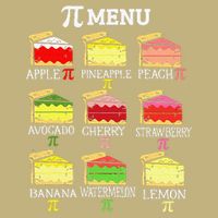 Pi Menu Pi Day 3 Mousepad