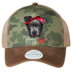 Pittie Mom Pitbull Dog Lovers Mothers Day Gift Wo Shirt Legacy Tie Dye Trucker Hat