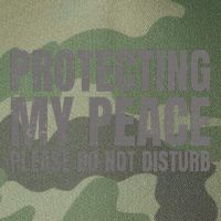 Protecting My Peace Please Do Not Disturb Legacy Tie Dye Trucker Hat