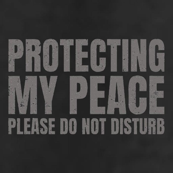Protecting My Peace Please Do Not Disturb 15oz Campfire Ceramic Mug