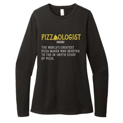 Pizza Maker Pizzaologist Pizza Baker Womens CVC Long Sleeve Shirt