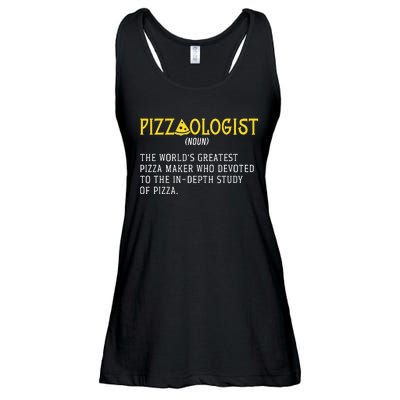 Pizza Maker Pizzaologist Pizza Baker Ladies Essential Flowy Tank