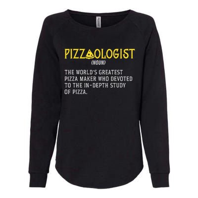 Pizza Maker Pizzaologist Pizza Baker Womens California Wash Sweatshirt