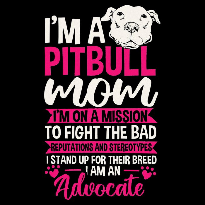 Pitbull Mom Pit Bull Terrier Mommy Pibble Mother's Day Hoodie