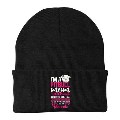 Pitbull Mom Pit Bull Terrier Mommy Pibble Mother's Day Beanie