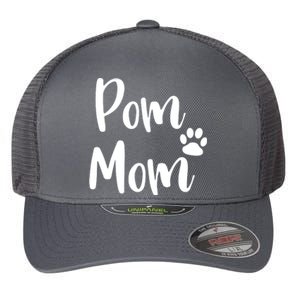 Pom Mom Pomeranian Mom Pom Mama Flexfit Unipanel Trucker Cap