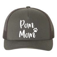 Pom Mom Pomeranian Mom Pom Mama Yupoong Adult 5-Panel Trucker Hat