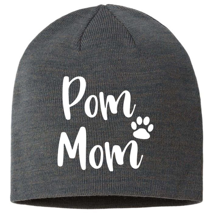 Pom Mom Pomeranian Mom Pom Mama Sustainable Beanie