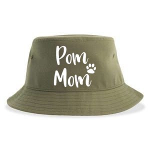 Pom Mom Pomeranian Mom Pom Mama Sustainable Bucket Hat