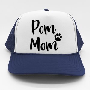 Pom Mom Pomeranian Mom Pom Mama Trucker Hat