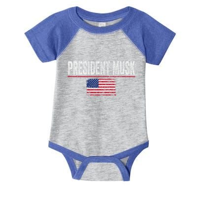 President Musk Infant Baby Jersey Bodysuit
