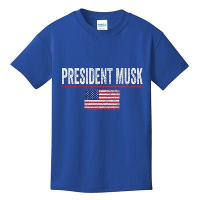 President Musk Kids T-Shirt