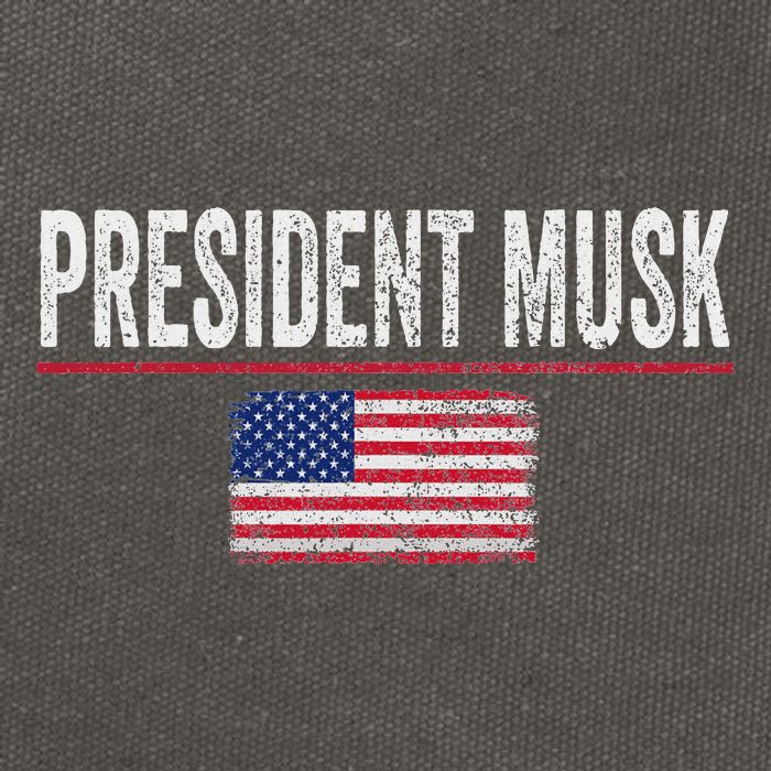 President Musk Cotton Canvas Backpack