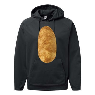 Potatoe Mmmmmmm Potatoes Halloween Costume Performance Fleece Hoodie