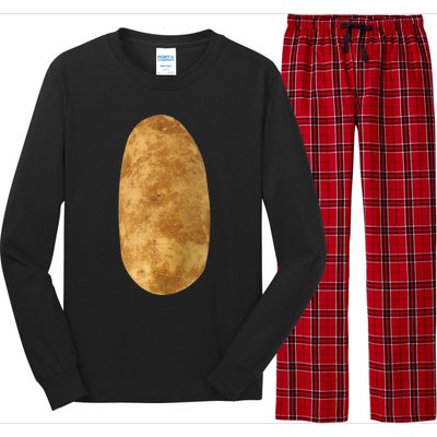 Potatoe Mmmmmmm Potatoes Halloween Costume Long Sleeve Pajama Set