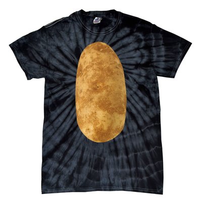 Potatoe Mmmmmmm Potatoes Halloween Costume Tie-Dye T-Shirt