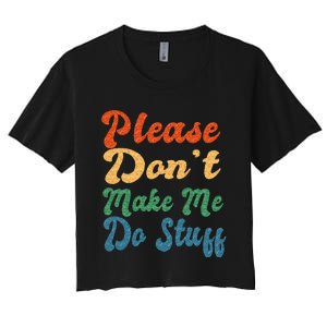 Positive Message Quote Dear Person Behind Me Love Women's Crop Top Tee