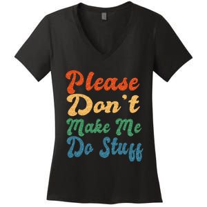 Positive Message Quote Dear Person Behind Me Love Women's V-Neck T-Shirt