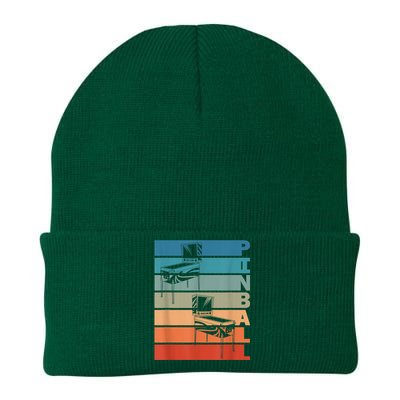 Pinball Machine Retro Vintage Design For Wizards Knit Cap Winter Beanie