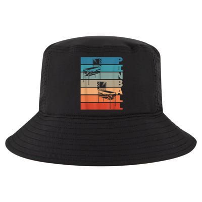 Pinball Machine Retro Vintage Design For Wizards Cool Comfort Performance Bucket Hat