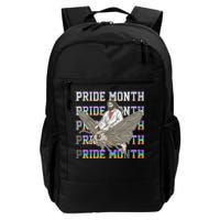 Pride Month Ride Moth Design Daily Commute Backpack