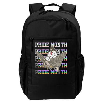 Pride Month Ride Moth Design Daily Commute Backpack