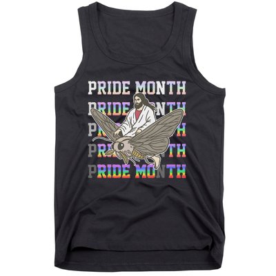 Pride Month Ride Moth Design Tank Top