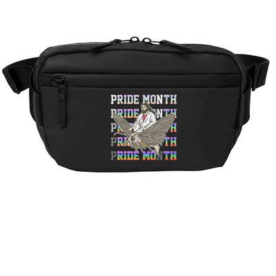 Pride Month Ride Moth Design Crossbody Pack