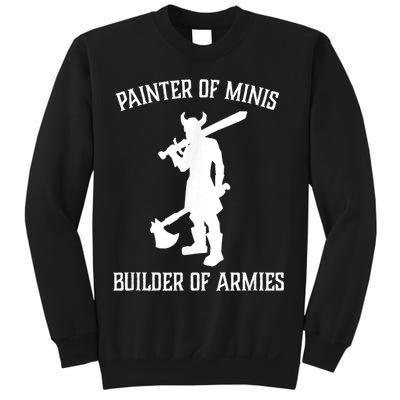 Painting Miniatures Role Playing Game Fantasy Warrior Minis Sweatshirt